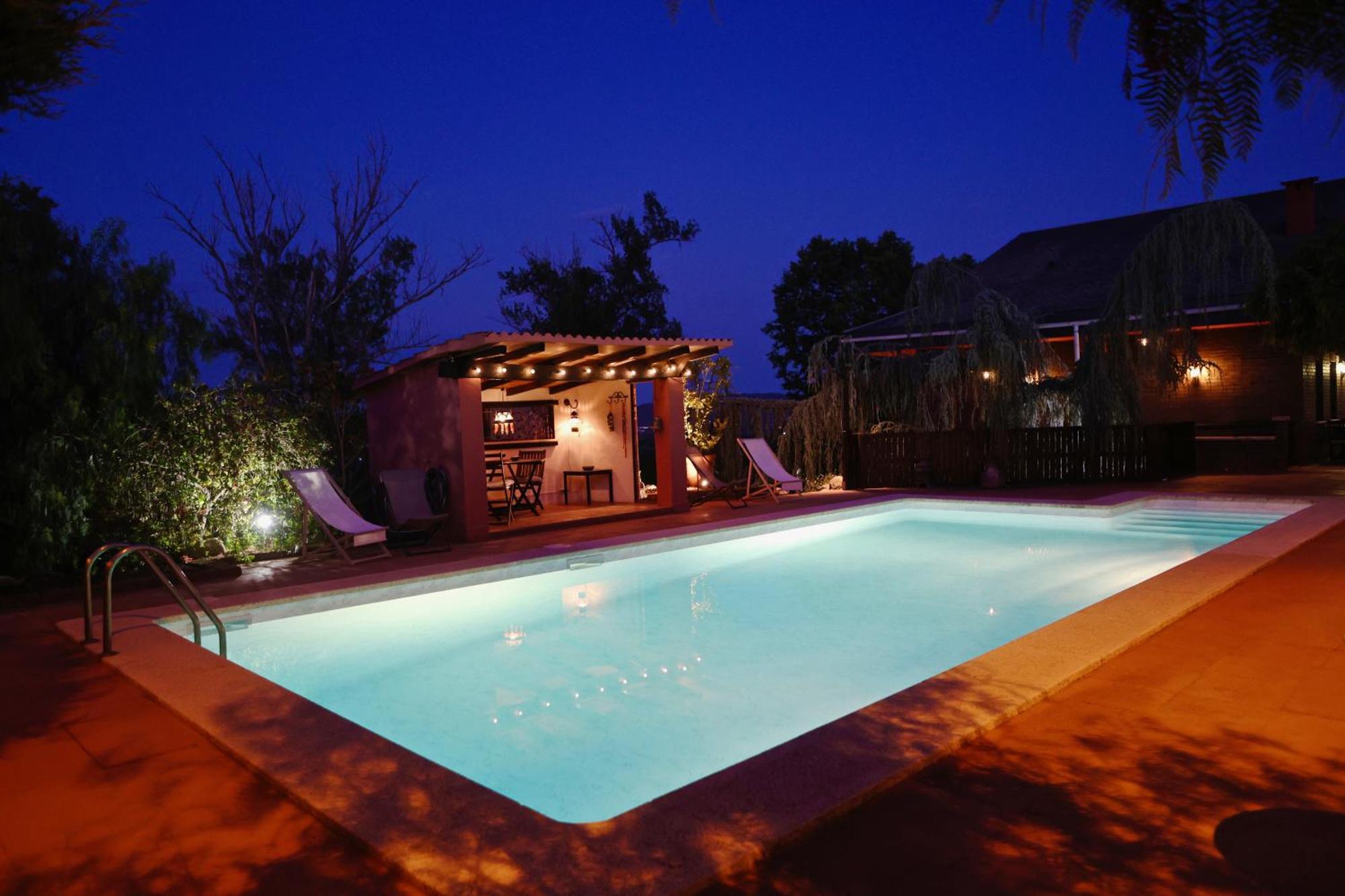 Villa El Cedre Blau Vivienda Con Piscina En Granollers Esterno foto