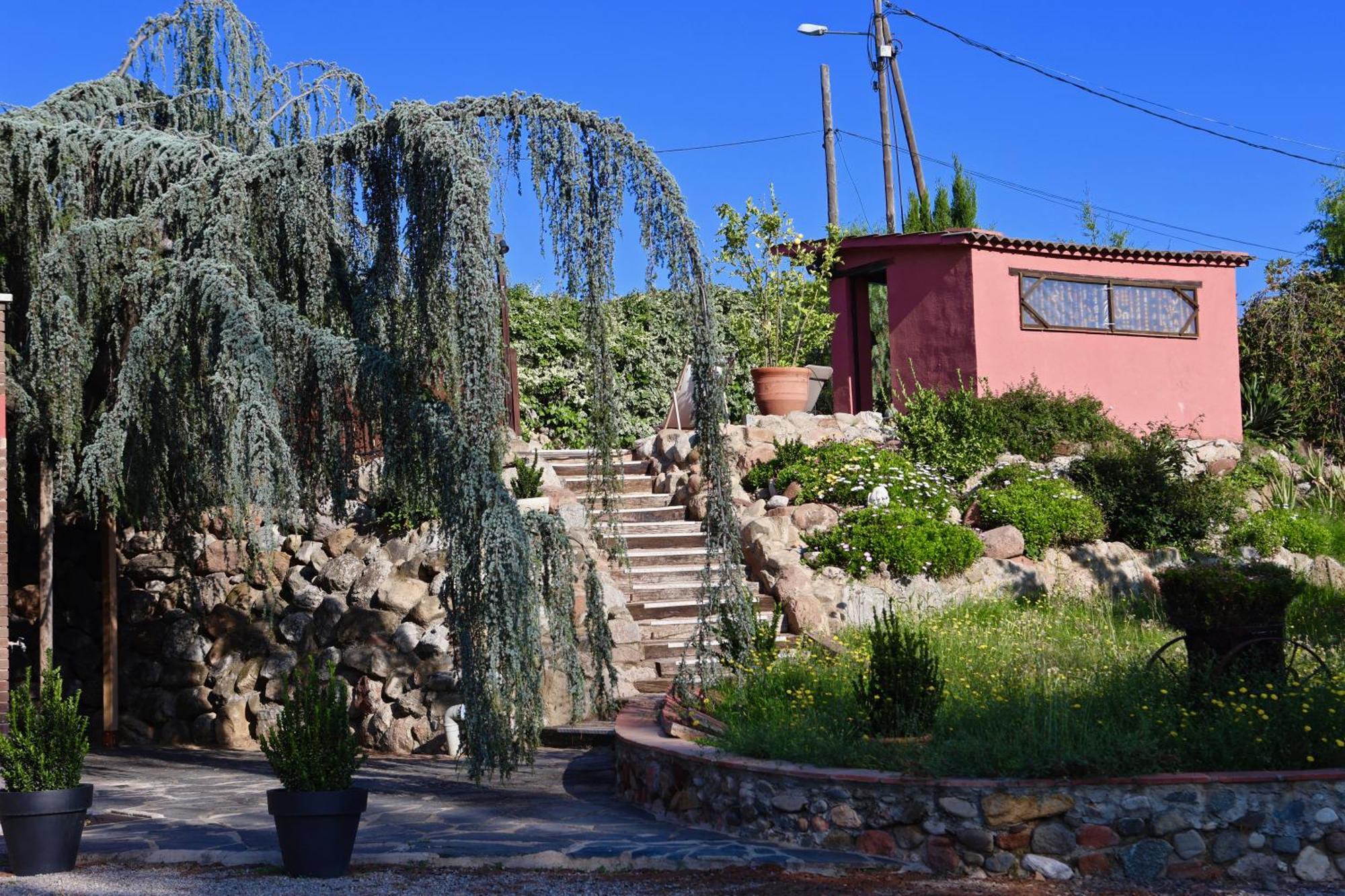 Villa El Cedre Blau Vivienda Con Piscina En Granollers Esterno foto